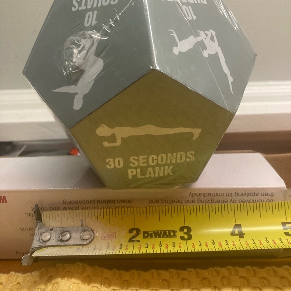 TIKTOK Portable Fitness Jumbo Foam Exercise Sports Dice New - Picture 4 of 5